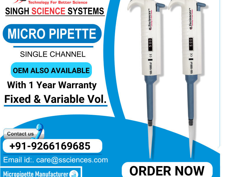 Micropipette manufacturers in India, Medical Diagnostic