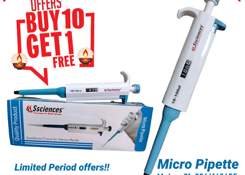 MICROPIPETTE DIWALI OFFER !! BUY 10 GET 1 FREE